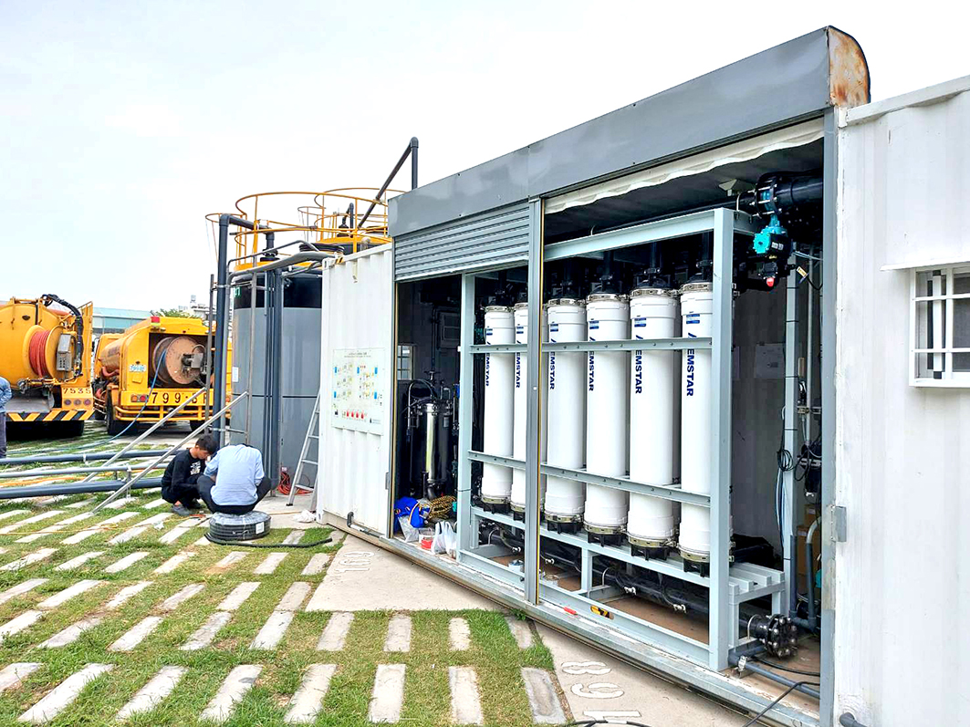 RO Purification System in Taiwan Shuinan Water Reclamation Plant