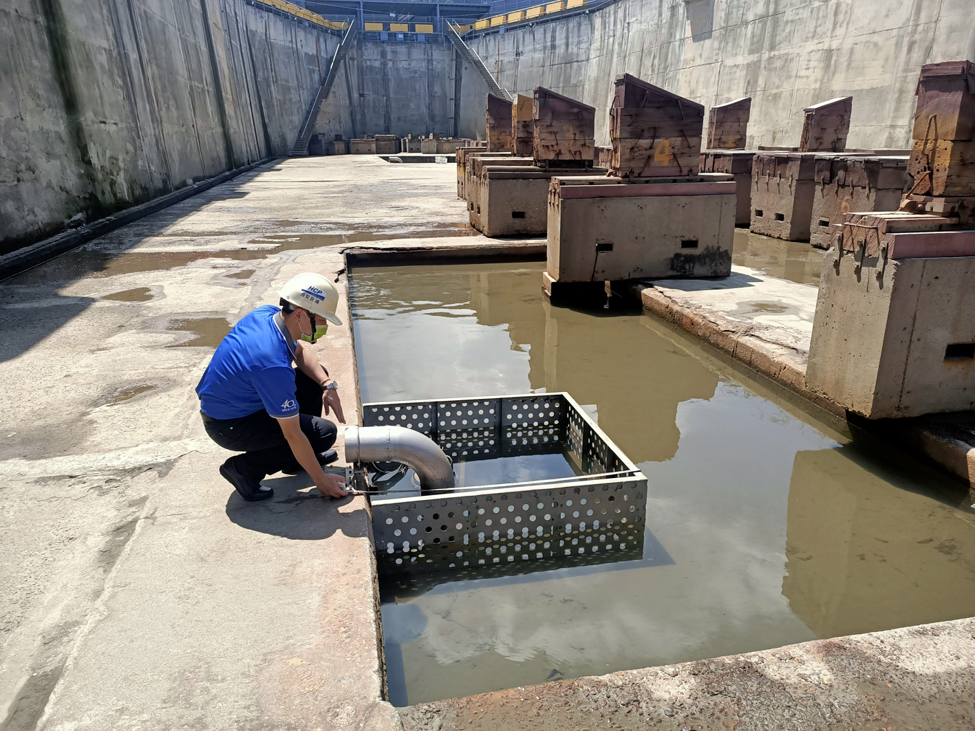 Repair Dock Pits Dewatering in Taiwan