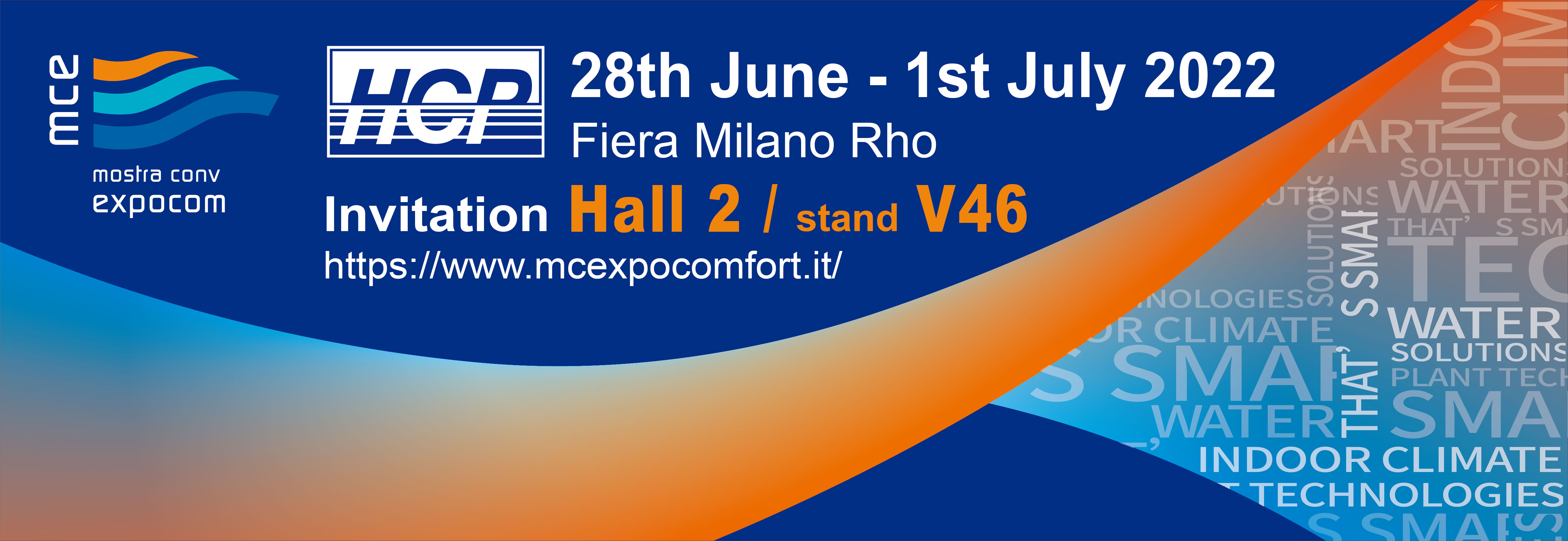 [Exposición futura] 2022/6/28-7/1 (MCE) Mostra Convegno Expocomfort 2022