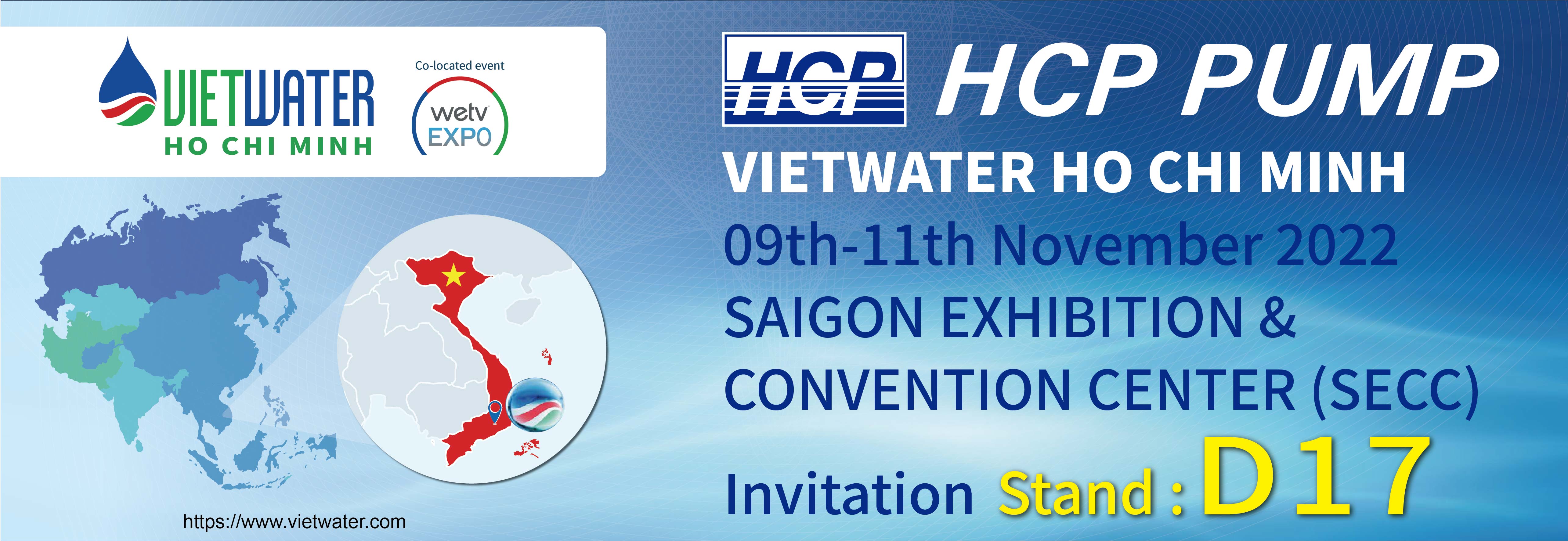 [Exposición futura] 2022 11/9-11/11 VIETWATER HO CHI MINH
