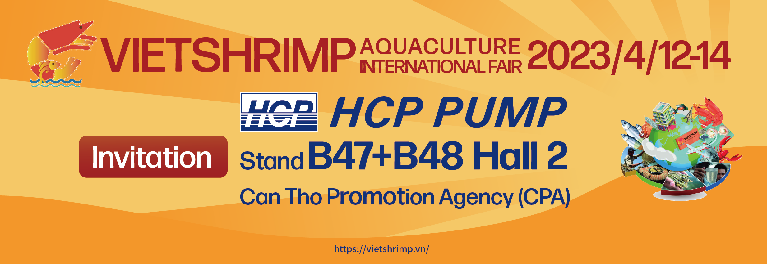 [Exposición futura] 2023 4/12-4/14 VIETSHRIMP AQUACULTURE INTERNATIONAL FAIR
