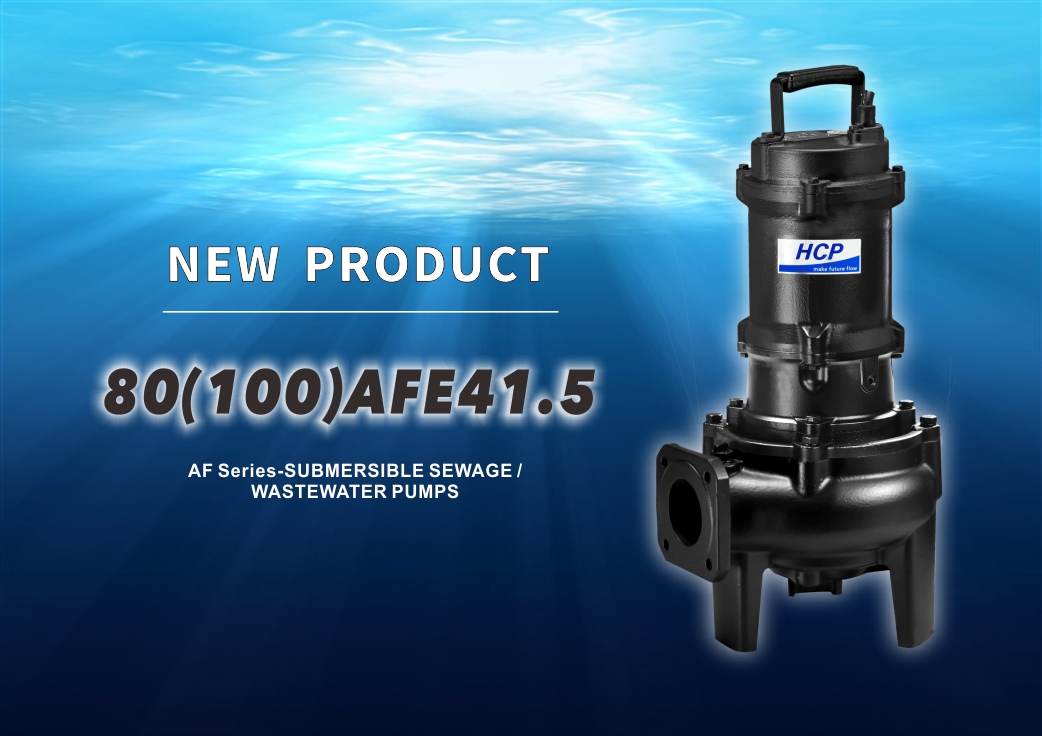 [Lanzamiento de Nuevos Productos] Bombas Sumergibles Para Aguas Residuales / servidas 80(100)AFE41.5